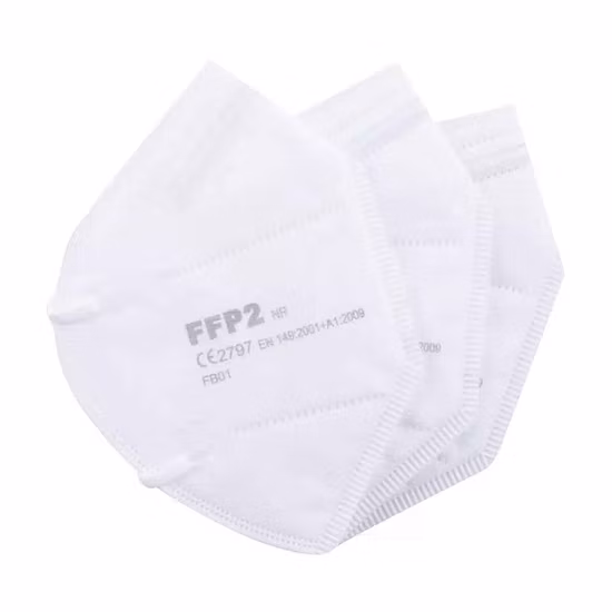 일회용 5층 95%-99% 높은 필터링 귀걸이/머리띠 부직포 FFP2 KN95 N95 의료용 수술용 얼굴/얼굴 마스크